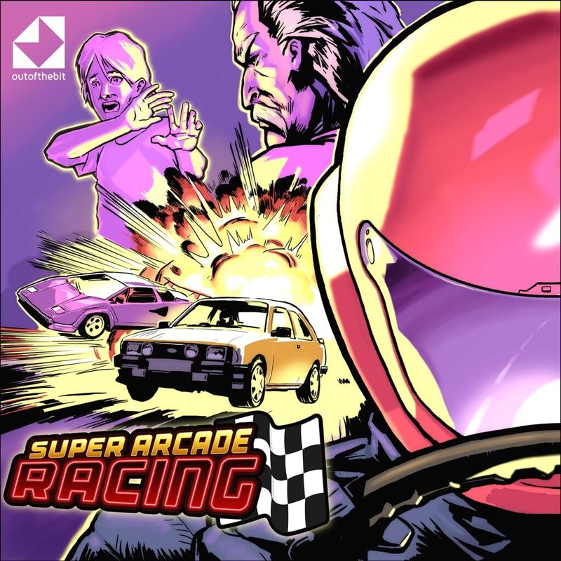 Front Cover for Super Arcade Racing (PlayStation 4) (download release)