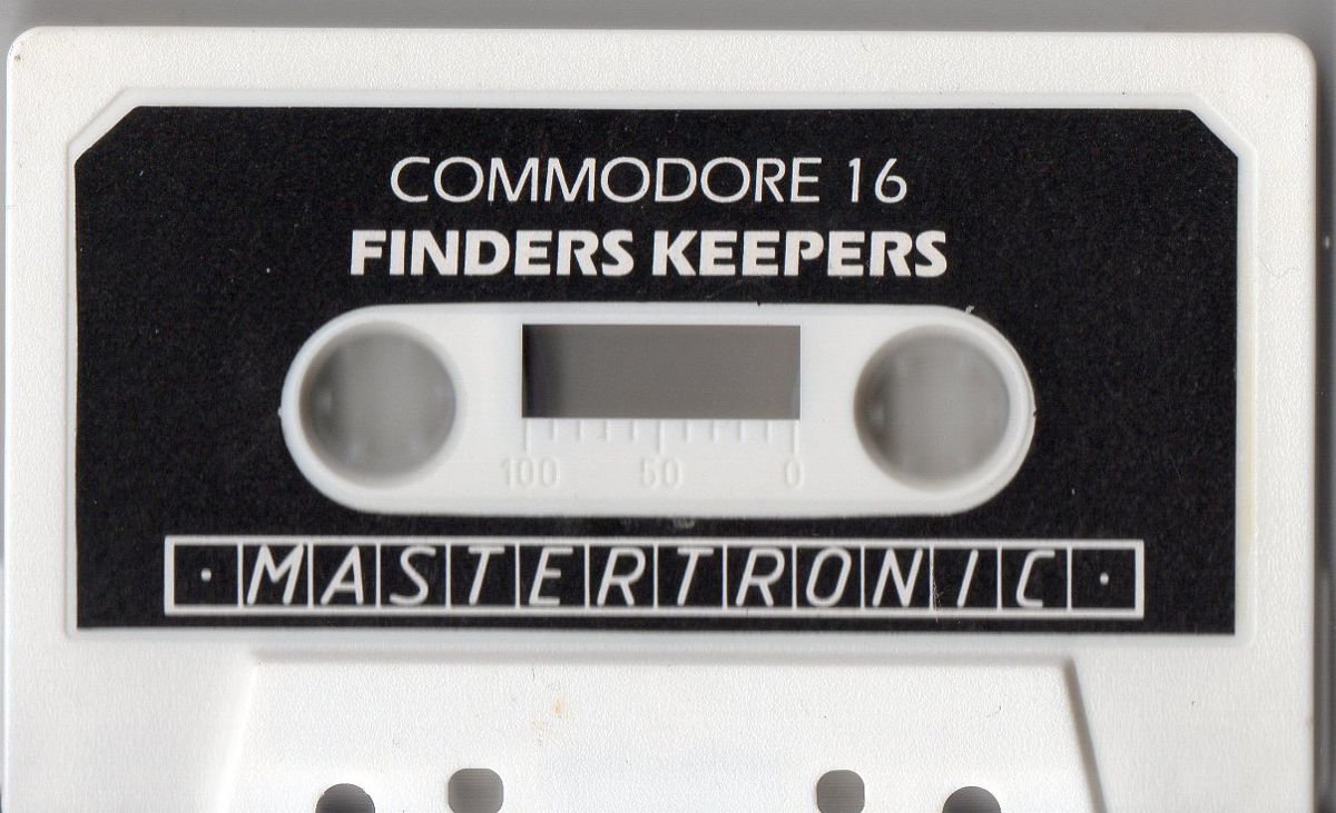 Media for Finders Keepers (Commodore 16, Plus/4)