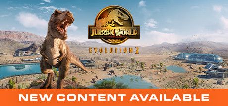 Front Cover for Jurassic World: Evolution 2 (Windows) (Steam release): New content available version