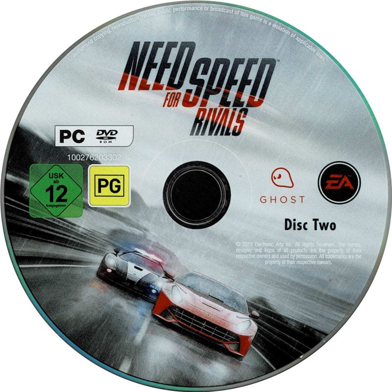 Media for Need for Speed: Rivals (Windows): Disc 2