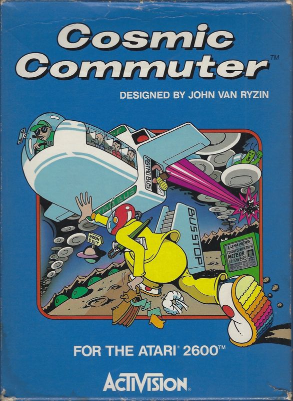 Front Cover for Cosmic Commuter (Atari 2600)