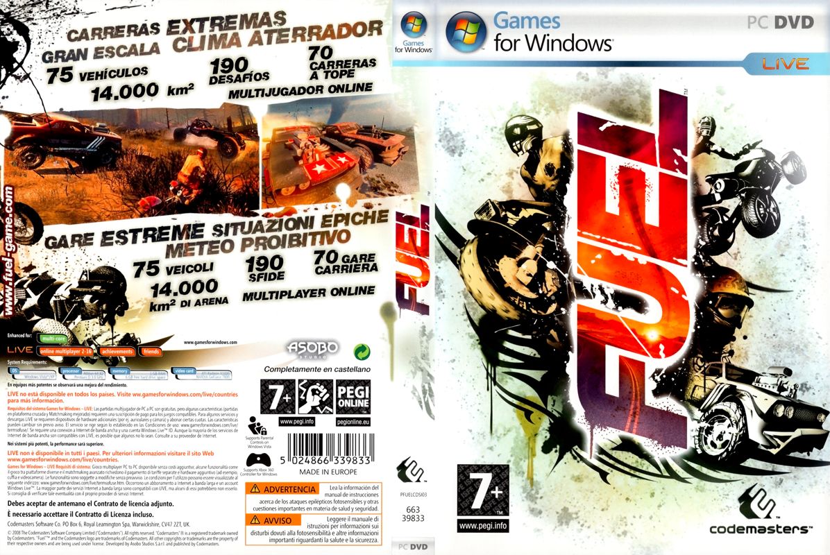 Full Cover for Fuel (Windows)