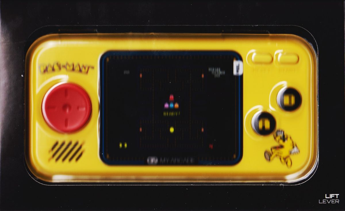 Inside Cover for Pac-Man: Pocket Player (Dedicated handheld)
