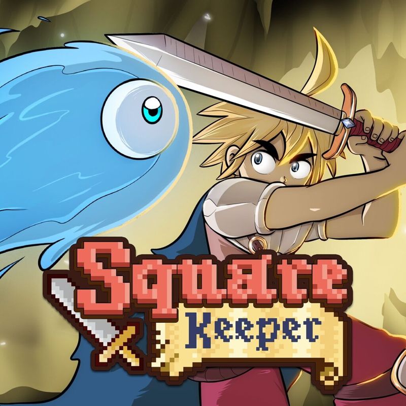 Front Cover for Square Keeper (PlayStation 4 and PlayStation 5) (download release)