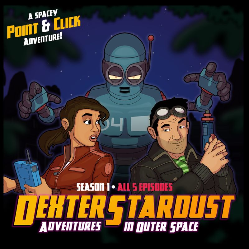 Front Cover for Dexter Stardust: Adventures in Outer Space (Nintendo Switch) (download release)