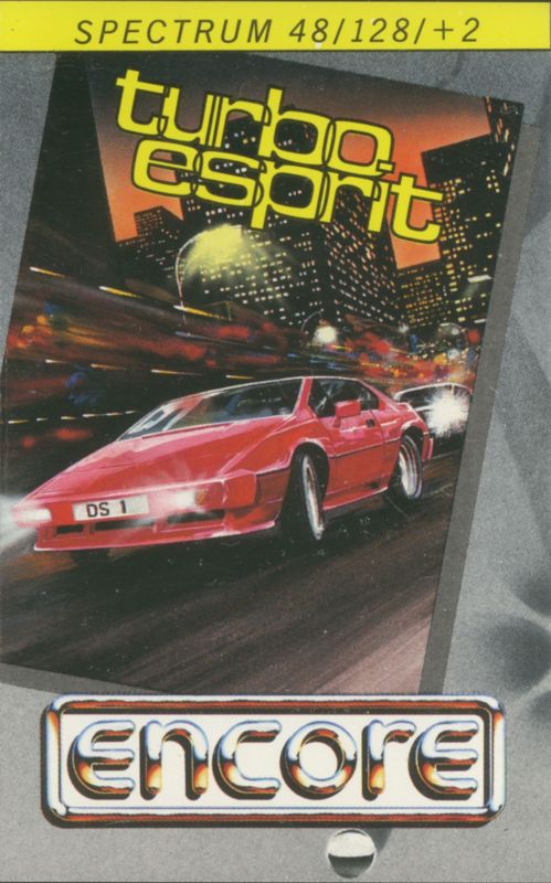 Front Cover for Turbo Esprit (ZX Spectrum) (Budget re-release)