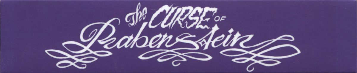 Spine/Sides for The Curse of Rabenstein (Collector's Edition) (Atari ST): Front - Top/Bottom