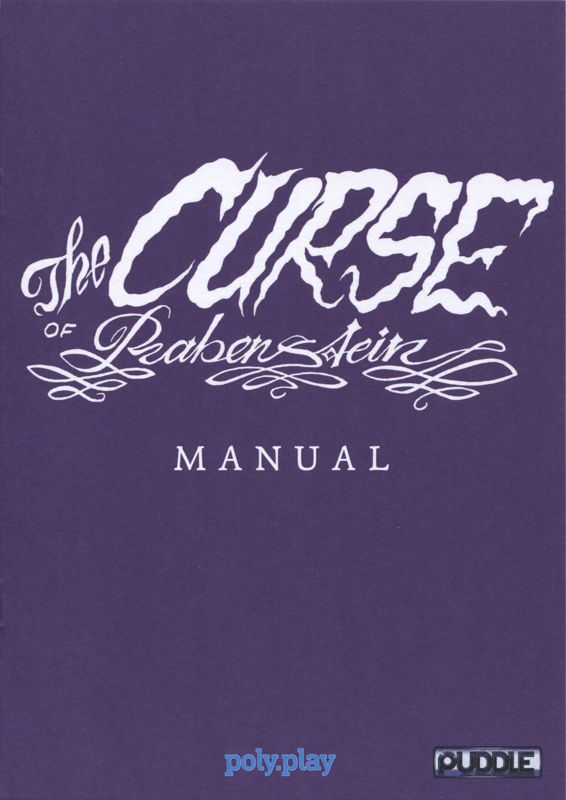 Manual for The Curse of Rabenstein (Collector's Edition) (Atari ST): Front