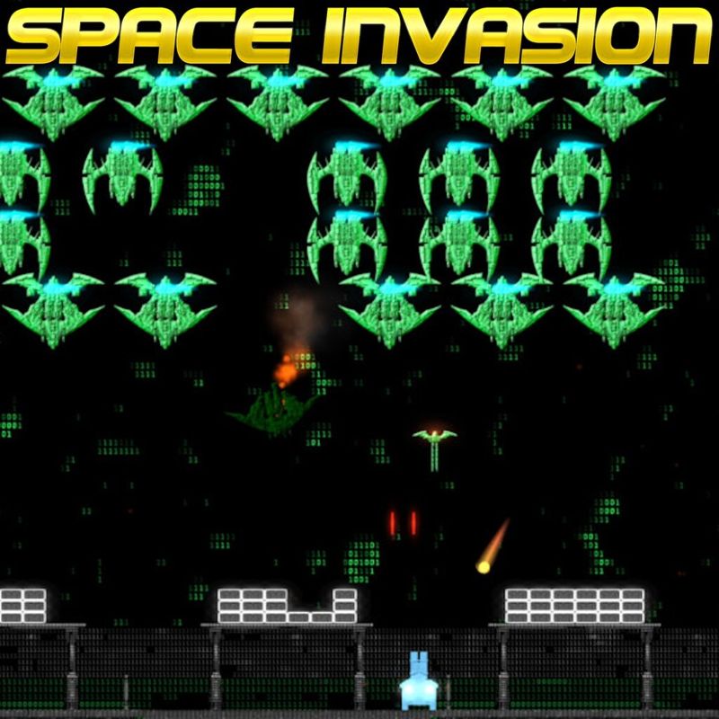 Front Cover for Space Aliens Invaders (PlayStation 4) (download release)