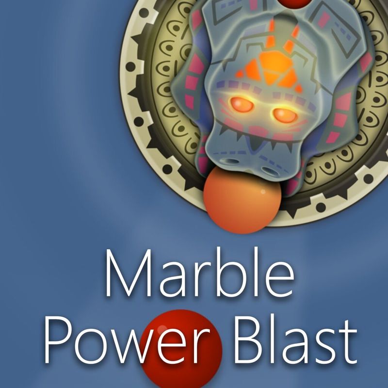 Front Cover for Marble Power Blast (PlayStation 4) (download release)