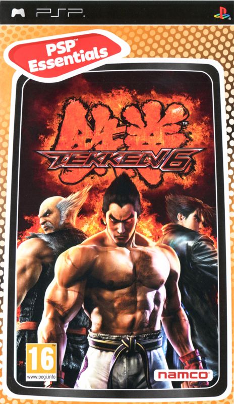 Front Cover for Tekken 6 (PSP) (Essentials release)