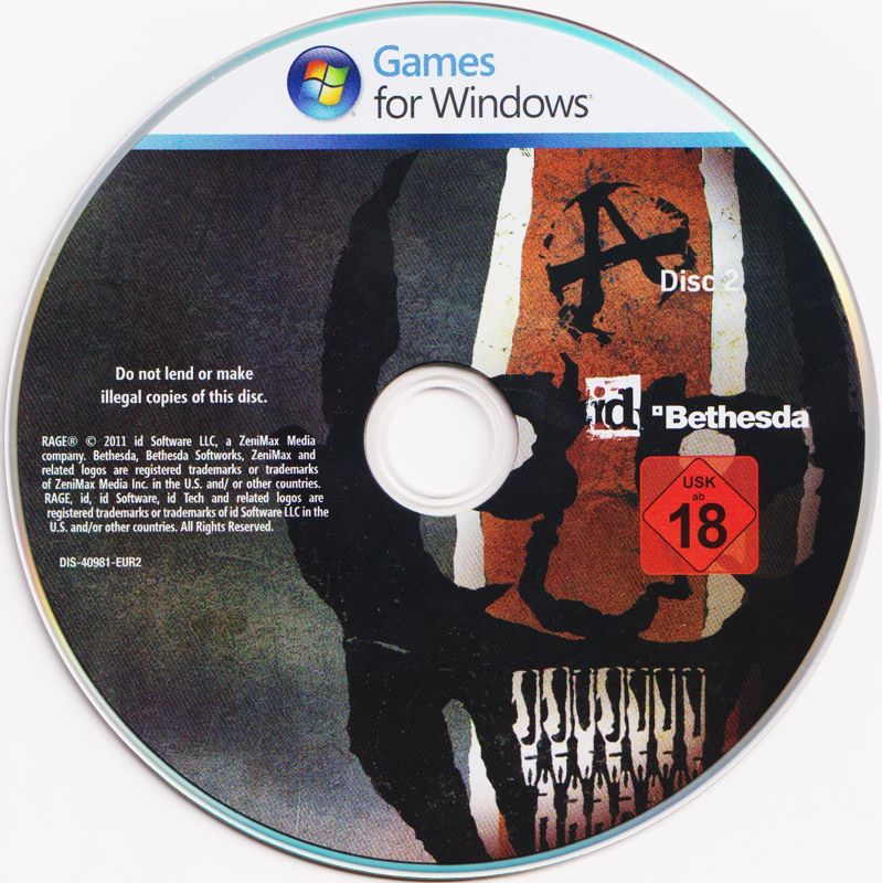 Media for Rage (Anarchy Edition) (Windows): Disc 2