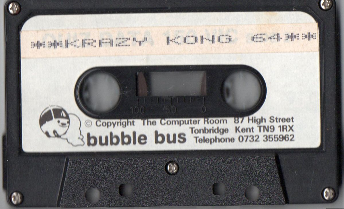 Media for Krazy Kong (Commodore 64)