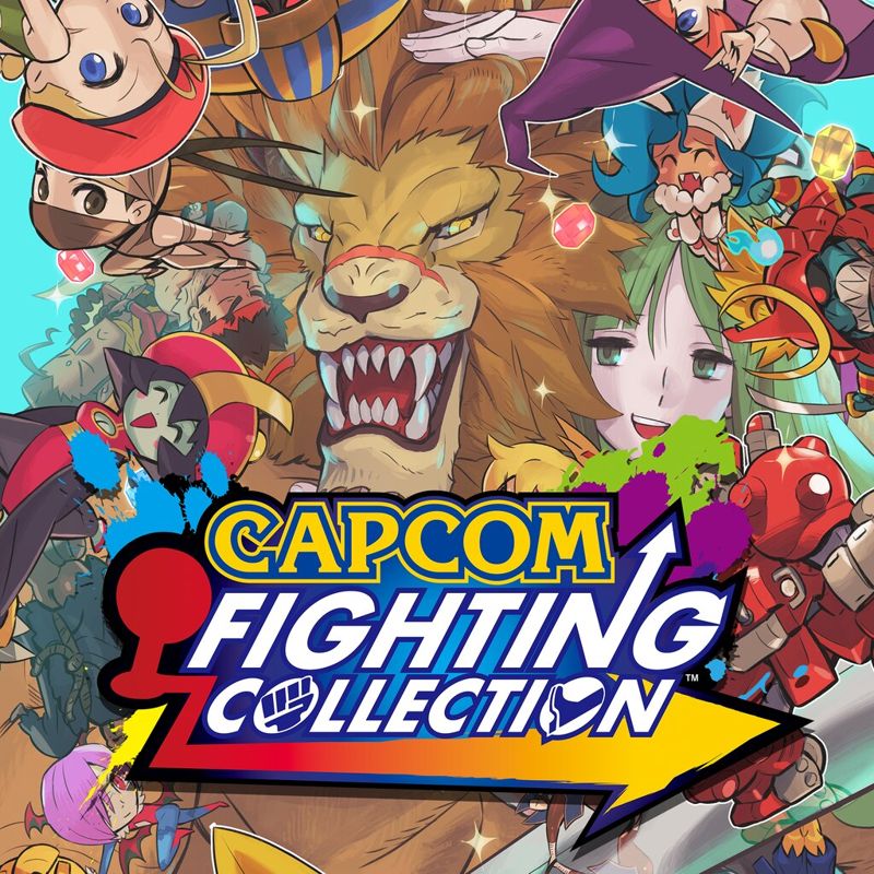 Front Cover for Capcom Fighting Collection (PlayStation 4) (download release)