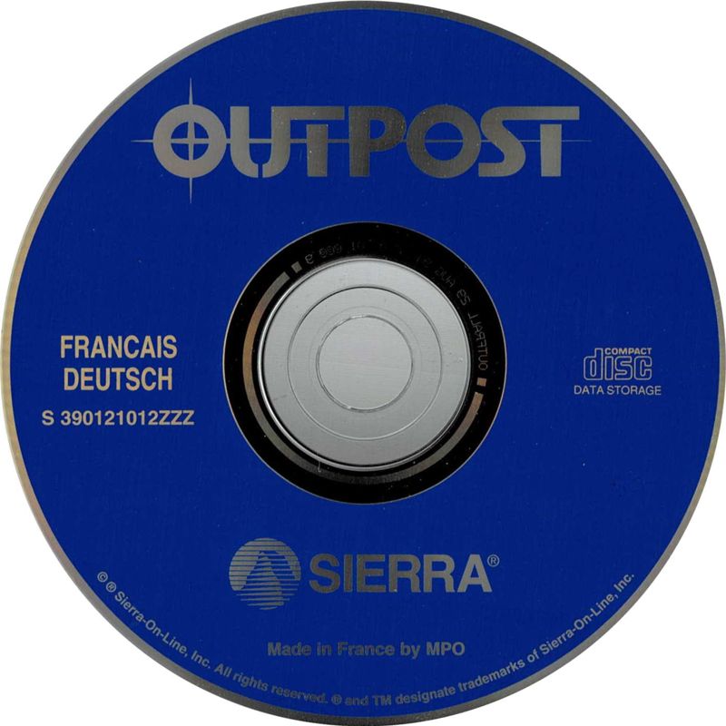 Media for Outpost (Windows 3.x) (Full German release)