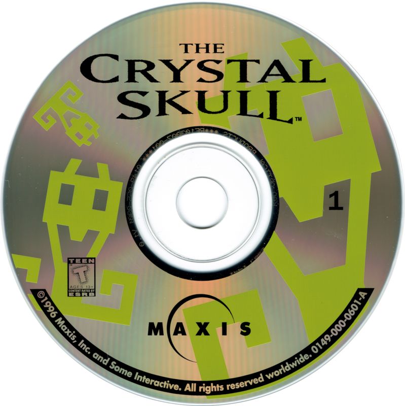 Media for The Crystal Skull (Macintosh and Windows and Windows 3.x): Disc 1