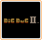 Front Cover for Dig Dug II: Trouble in Paradise (Wii U)
