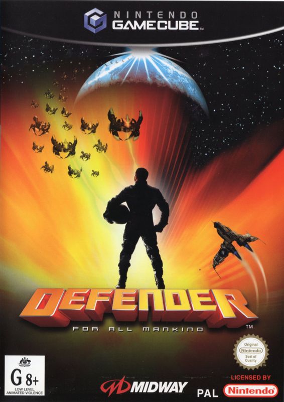Front Cover for Defender (GameCube)
