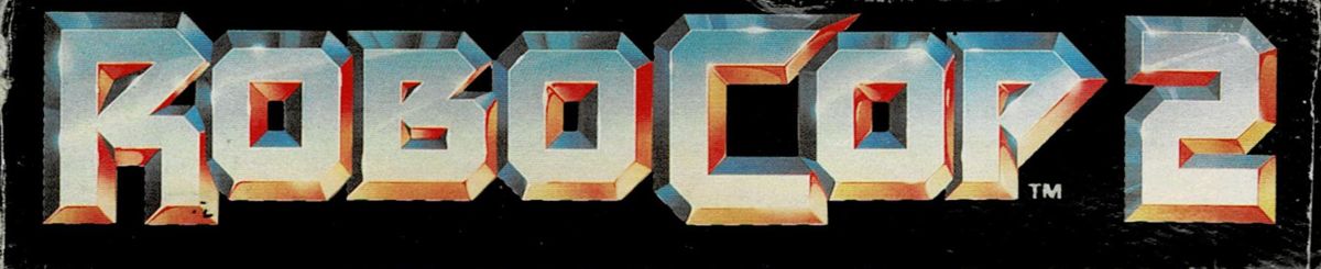 Spine/Sides for RoboCop 2 (Atari ST): Top