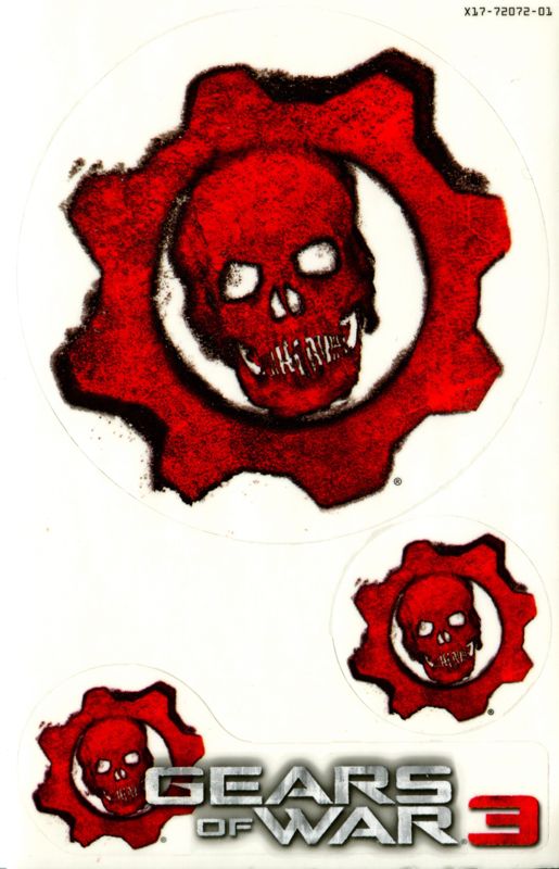 Gears of War 3 cover or packaging material MobyGames