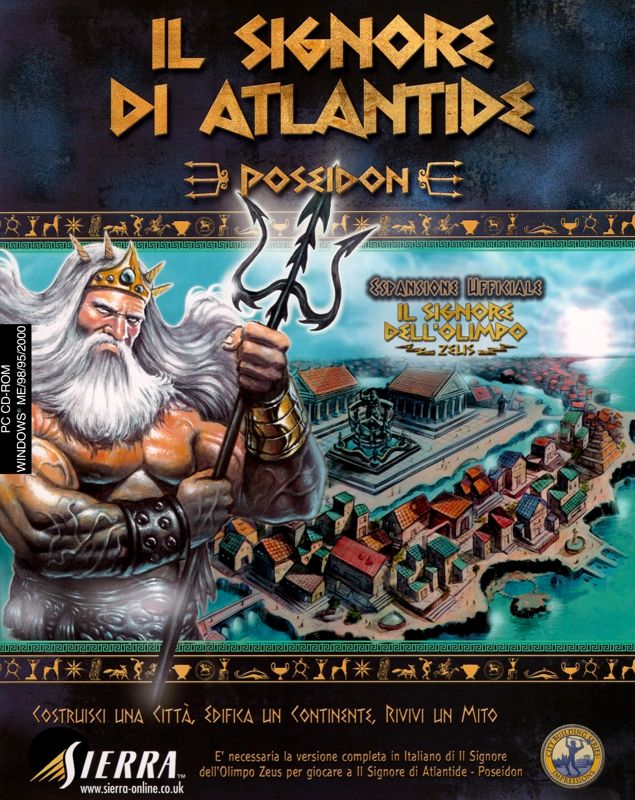 Front Cover for Poseidon: Zeus Official Expansion (Windows)