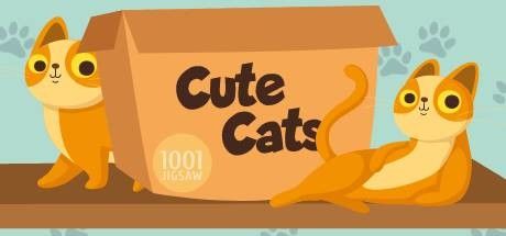 Front Cover for 1001 Jigsaw: Cute Cats (Windows) (Steam release)