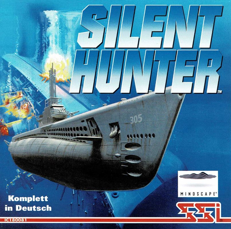 Other for Silent Hunter (DOS) (Version 1.0325): Jewel Case - Front