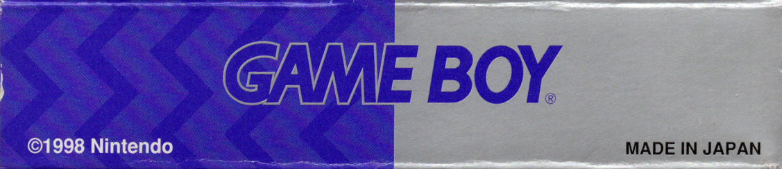 Spine/Sides for Wario Land II (Game Boy Color): Bottom