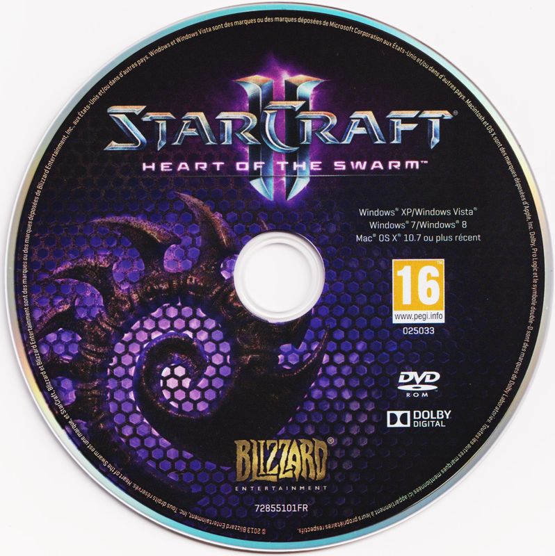 Media for StarCraft II: Heart of the Swarm (Macintosh and Windows)