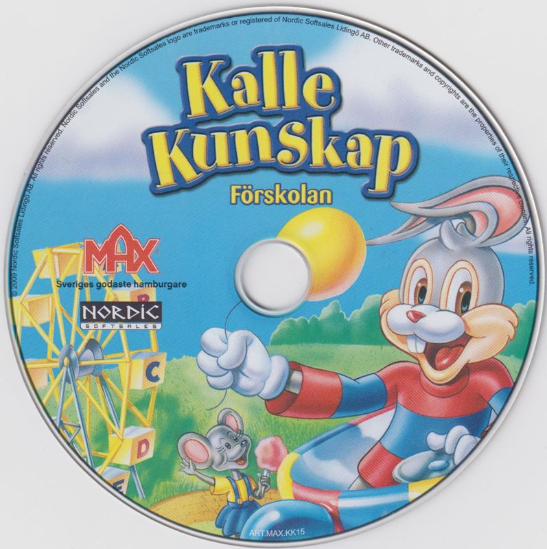 Media for Reader Rabbit: Preschool - Sparkle Star Rescue! (Windows) (MAX-sponsored release): Misprint: The illustration and name belongs with 'Reader Rabbit's Preschool'