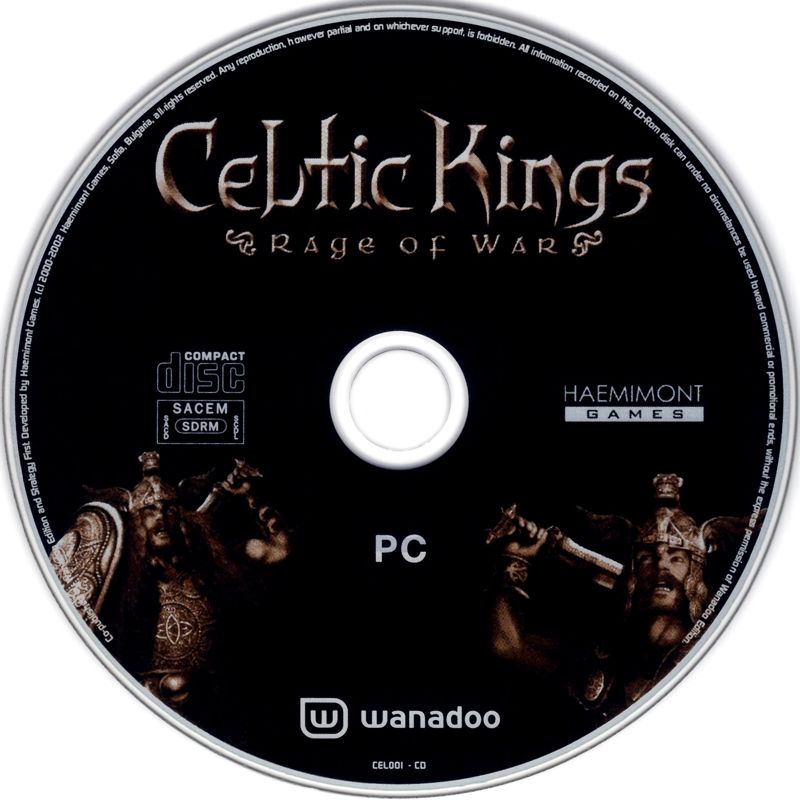 Media for Celtic Kings: Rage of War (Windows) (First release)