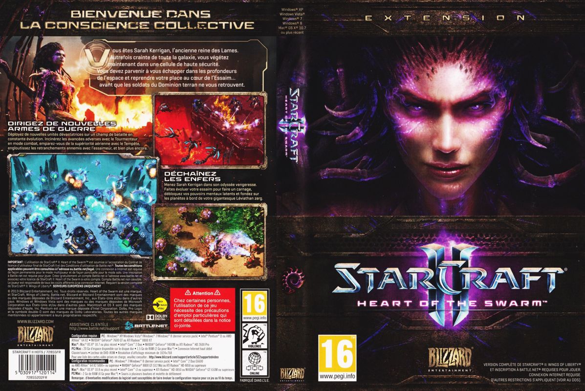 Other for StarCraft II: Heart of the Swarm (Macintosh and Windows): Keep Case - Full Cover