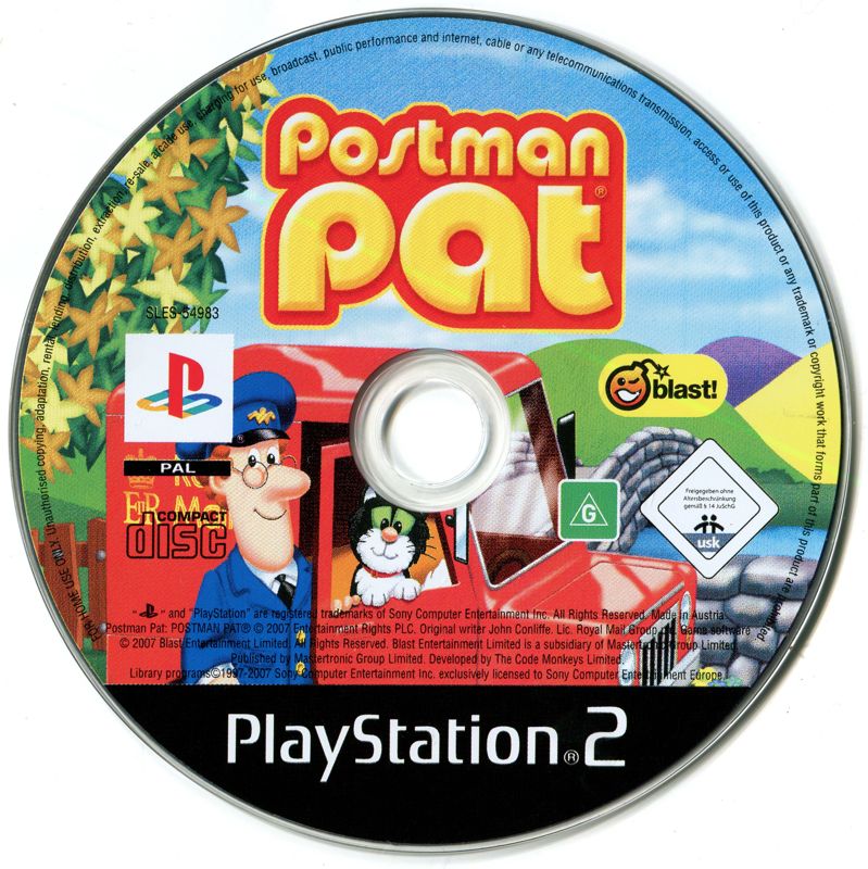 Media for Postman Pat (PlayStation 2)