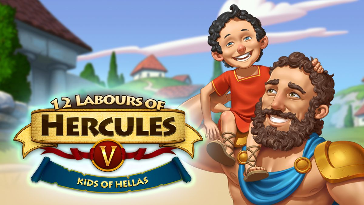 Front Cover for 12 Labours of Hercules V: Kids of Hellas (Nintendo Switch) (download release)