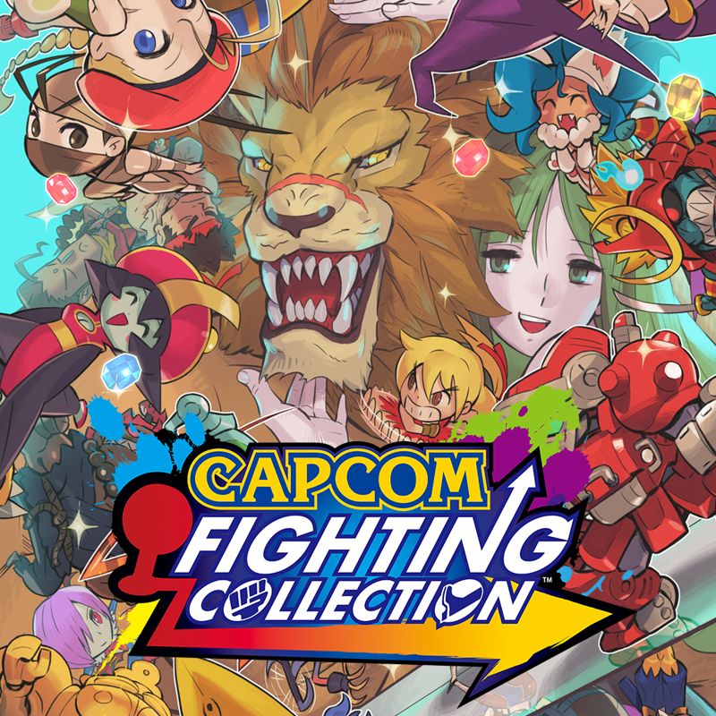 Front Cover for Capcom Fighting Collection (Nintendo Switch) (download release)