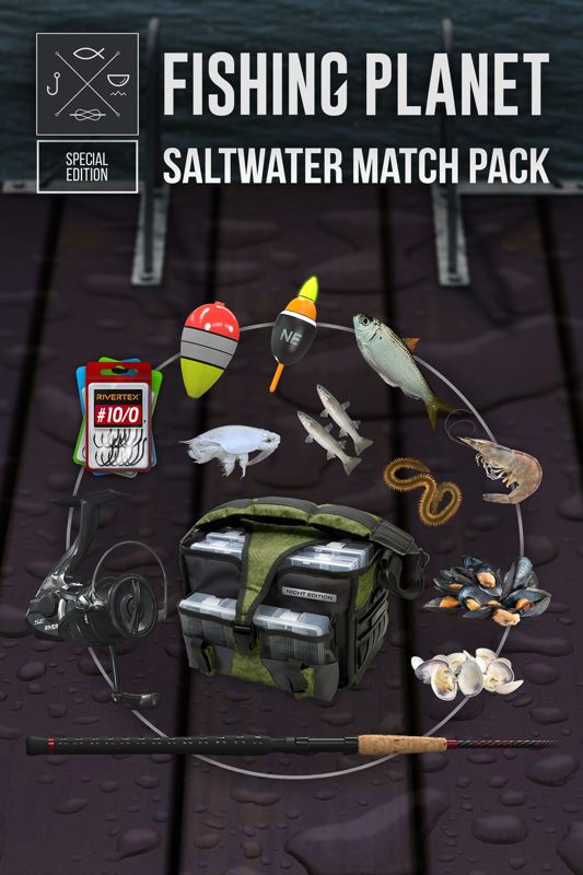 Fishing Saltwater Match Pack cover or packaging material