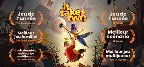 Front Cover for It Takes Two (Windows) (Steam release): Awards version (French)