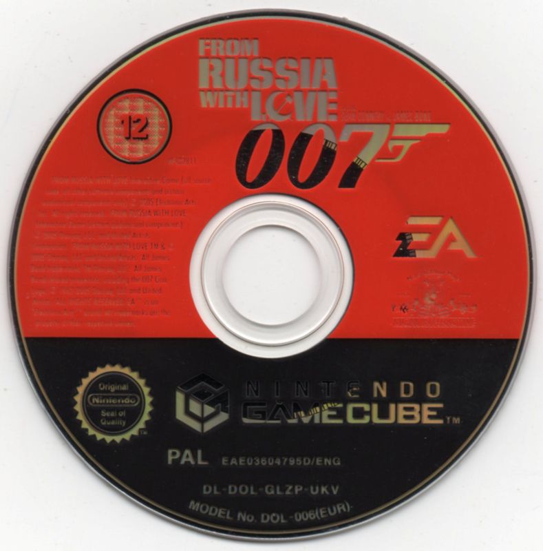 Media for 007: From Russia with Love (GameCube)