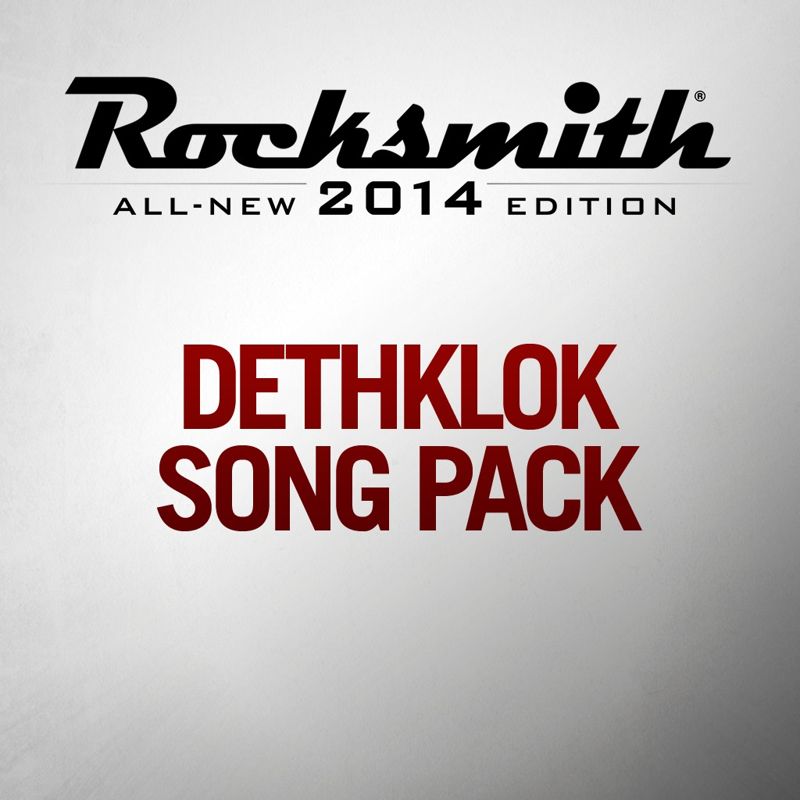 Front Cover for Rocksmith: All-new 2014 Edition - Dethklok Song Pack (PlayStation 3 and PlayStation 4) (PSN release)