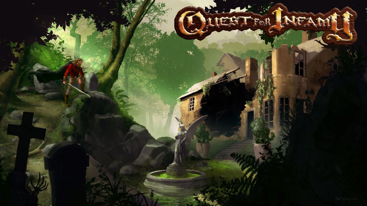 Front Cover for Quest for Infamy (Nintendo Switch) (download release)
