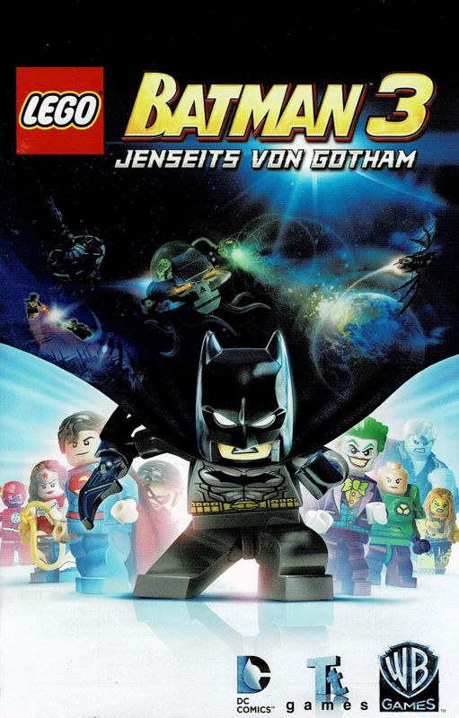 Manual for LEGO Batman 3: Beyond Gotham (Windows): Front