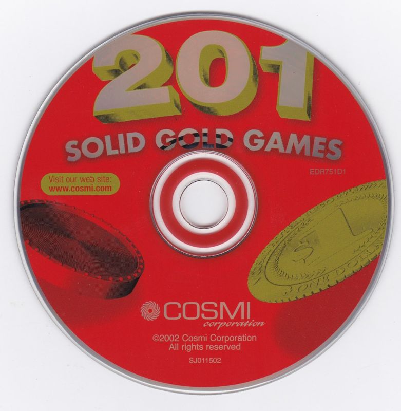 Media for 201 Solid Gold Games (Windows)