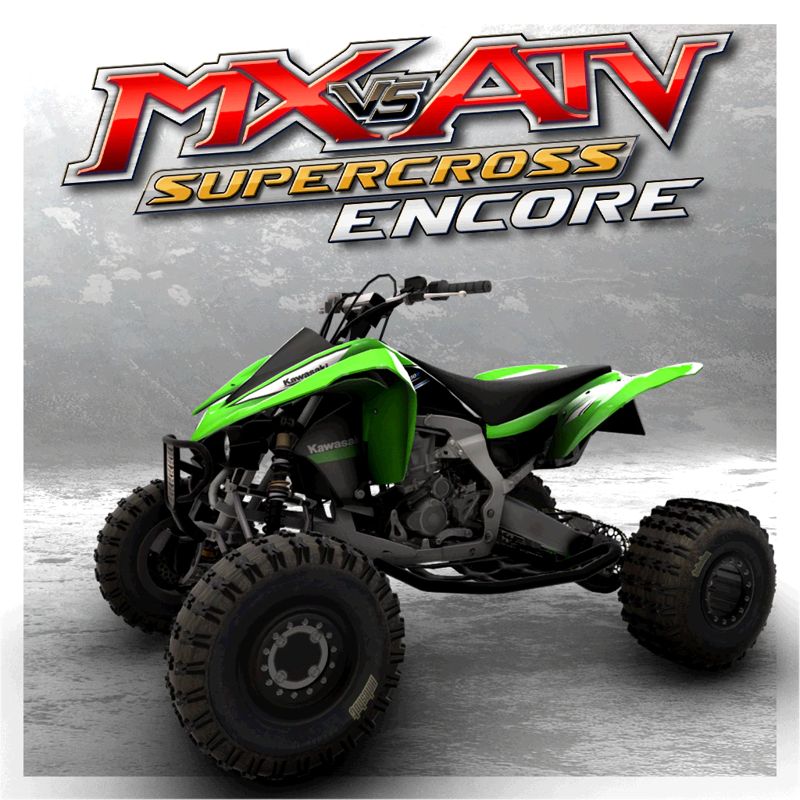 Front Cover for MX vs. ATV Supercross Encore - Kawasaki KFX450 ATV (PlayStation 4) (download release)