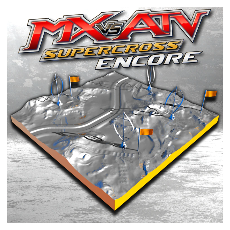 Front Cover for MX vs. ATV Supercross Encore: Squall Valley (PlayStation 4) (download release)