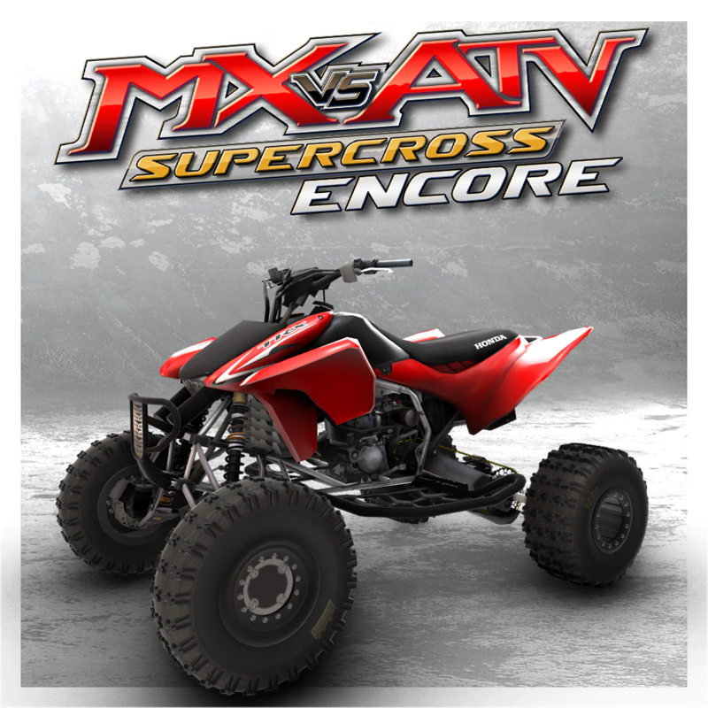 Front Cover for MX vs. ATV Supercross Encore: Honda TRX450R ATV (PlayStation 4) (download release)