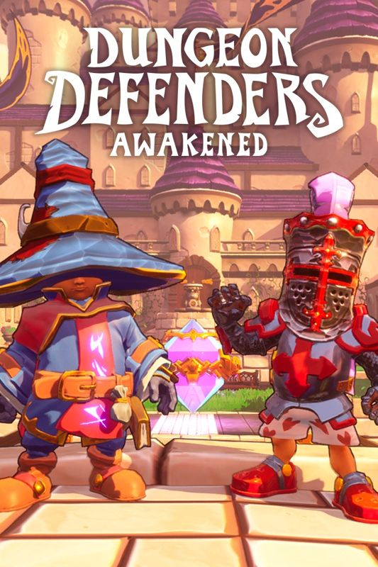 Front Cover for Dungeon Defenders: Awakened - Original Hero Paper Masks (Xbox One and Xbox Series) (download release)