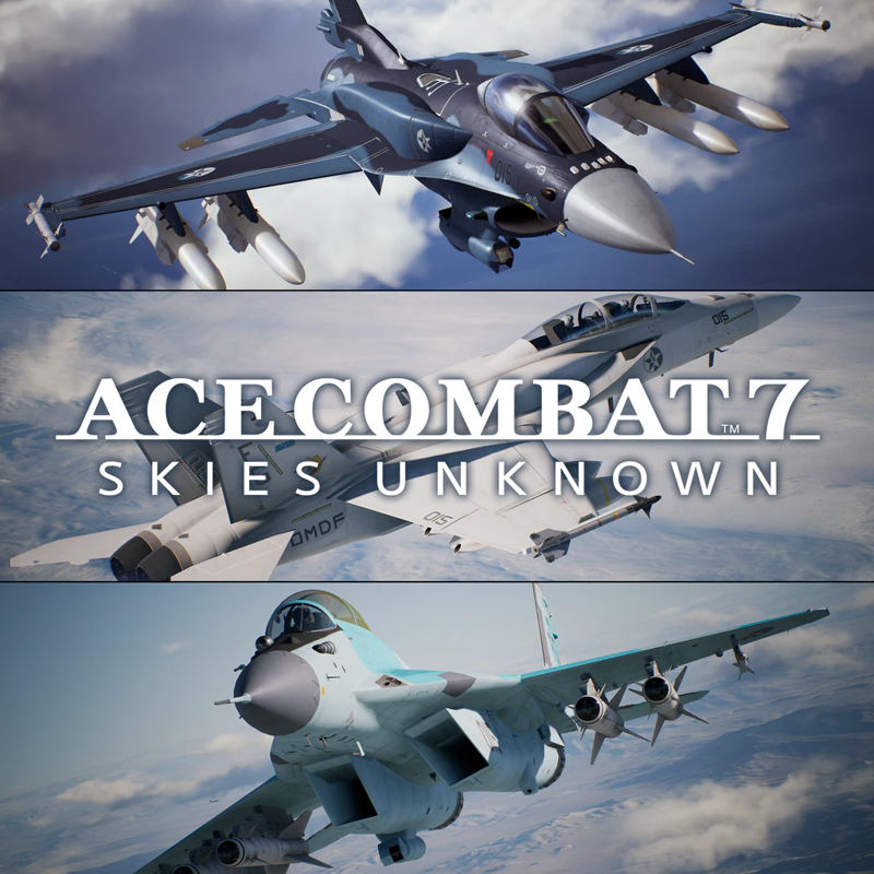 Front Cover for Ace Combat 7: Skies Unknown - 25th Anniversary: Cutting-Edge Aircraft Series Set (PlayStation 4) (download release)