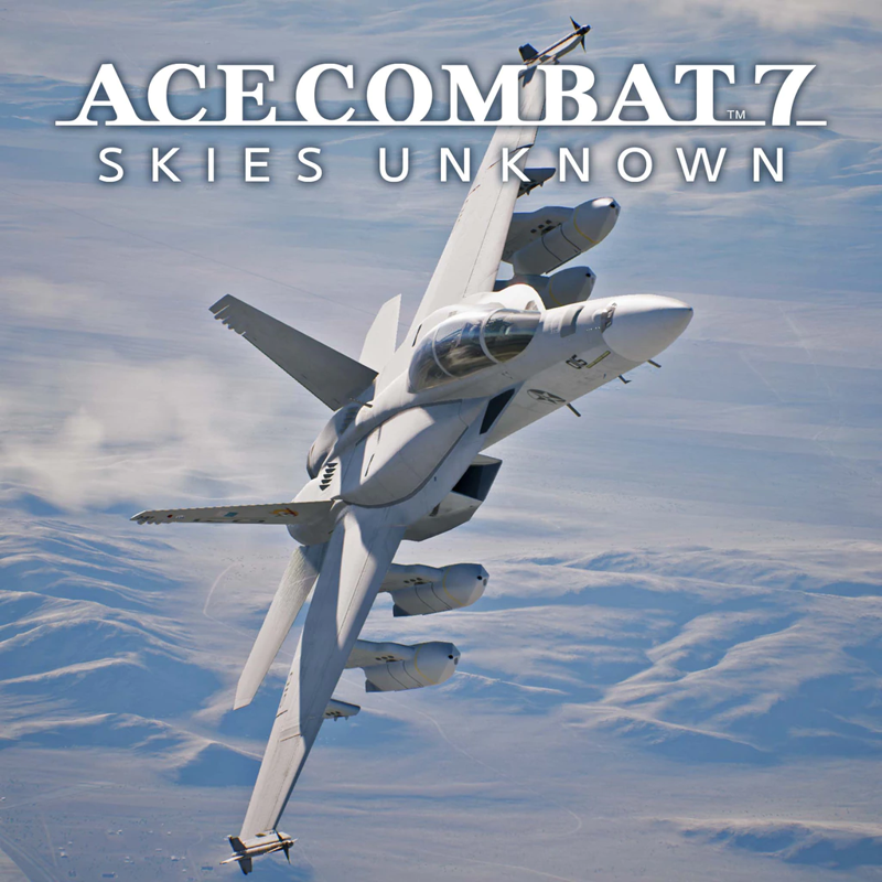 Front Cover for Ace Combat 7: Skies Unknown - F/A-18F Super Hornet Block III Set (PlayStation 4) (download release)