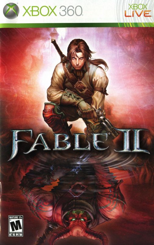 Manual for Fable II: Platinum Hits (Xbox 360): Front