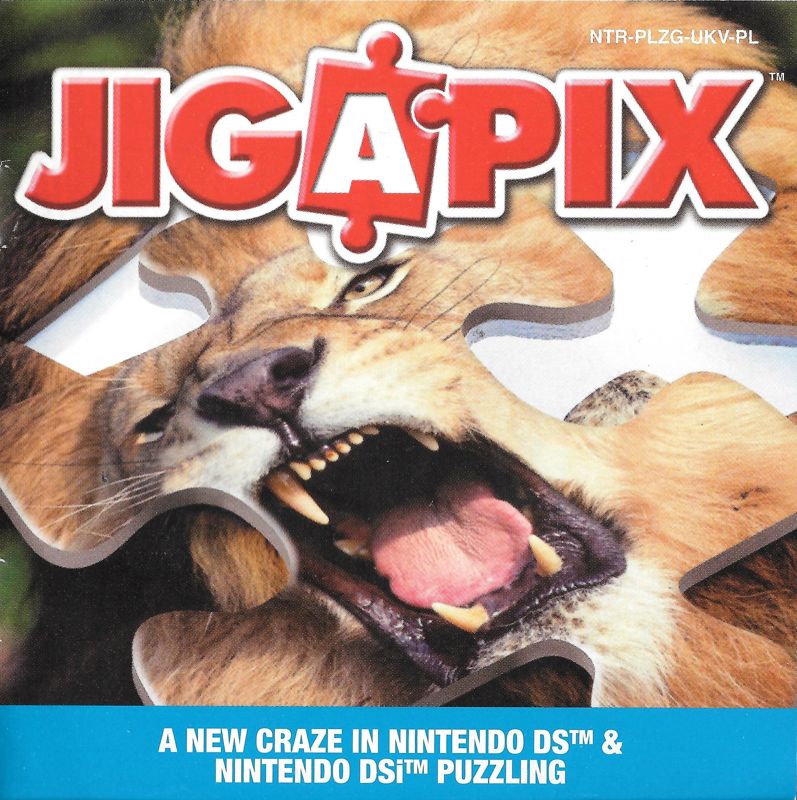Advertisement for Jig-A-Pix Wild World (Nintendo DS): Front